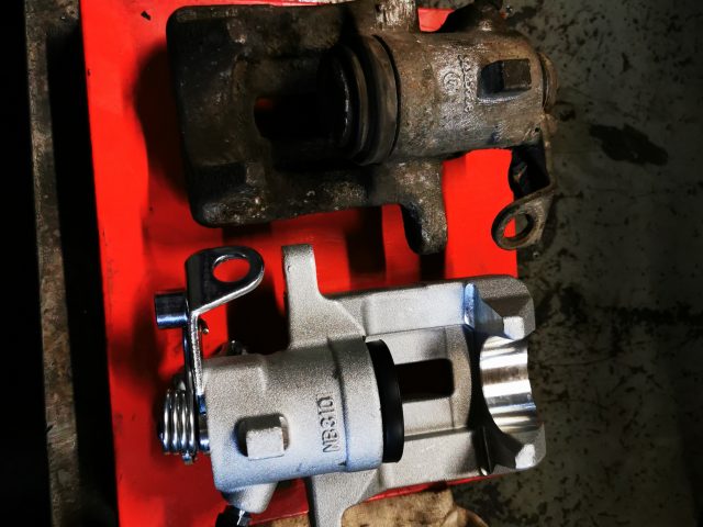 Bremžu suportu remonts